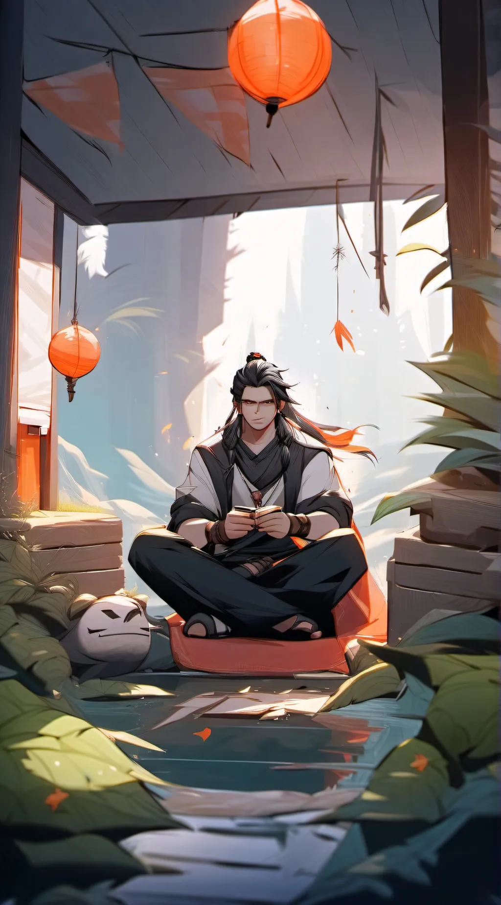 ai character: okie background