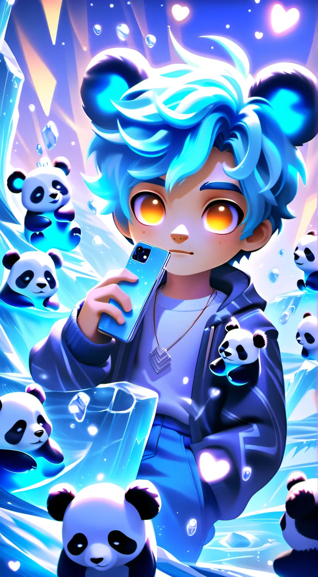 ai character: Your brother. Edan background