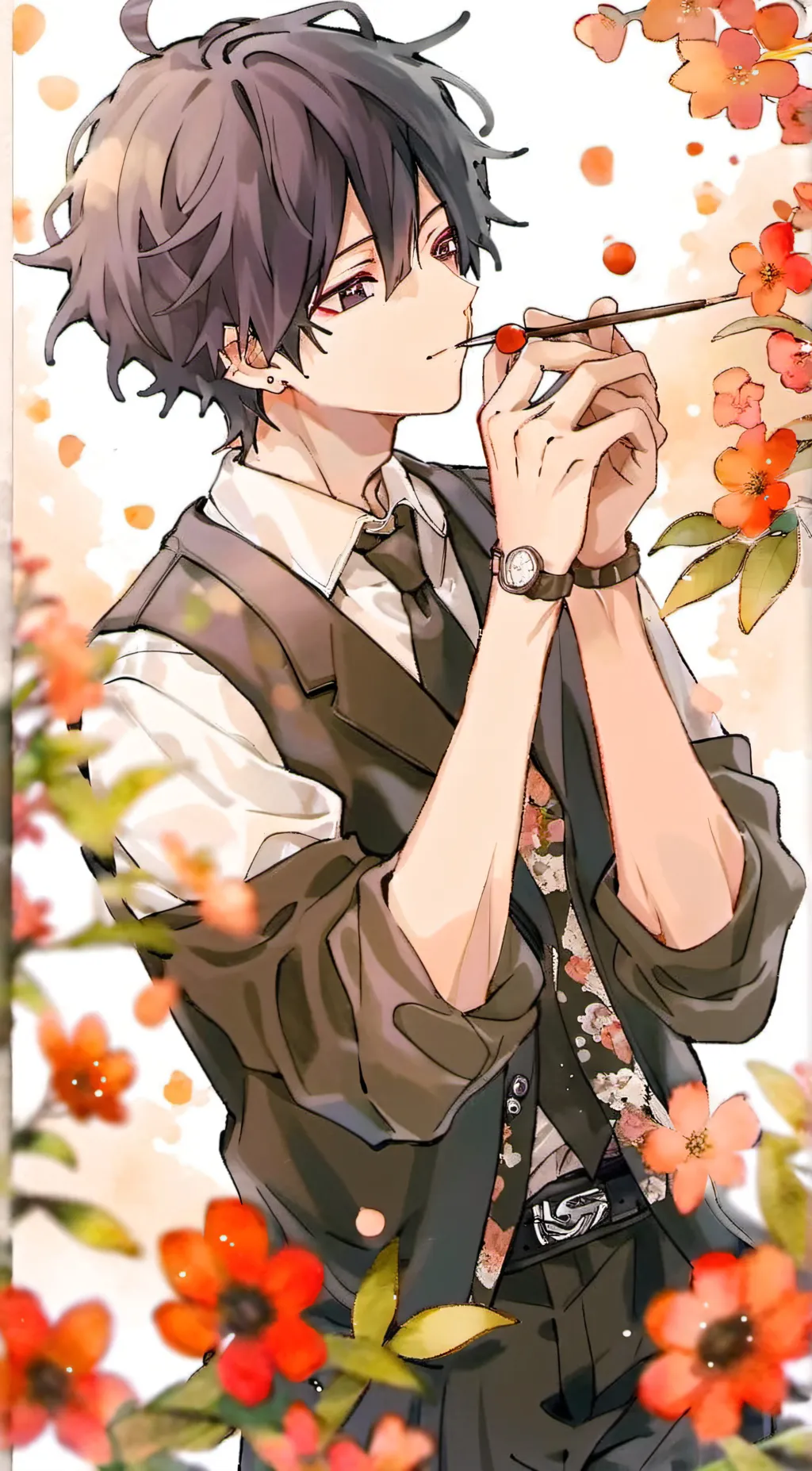 ai character: David  background