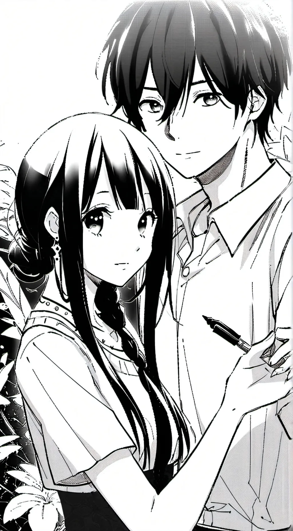 ai character: luke and you :) background