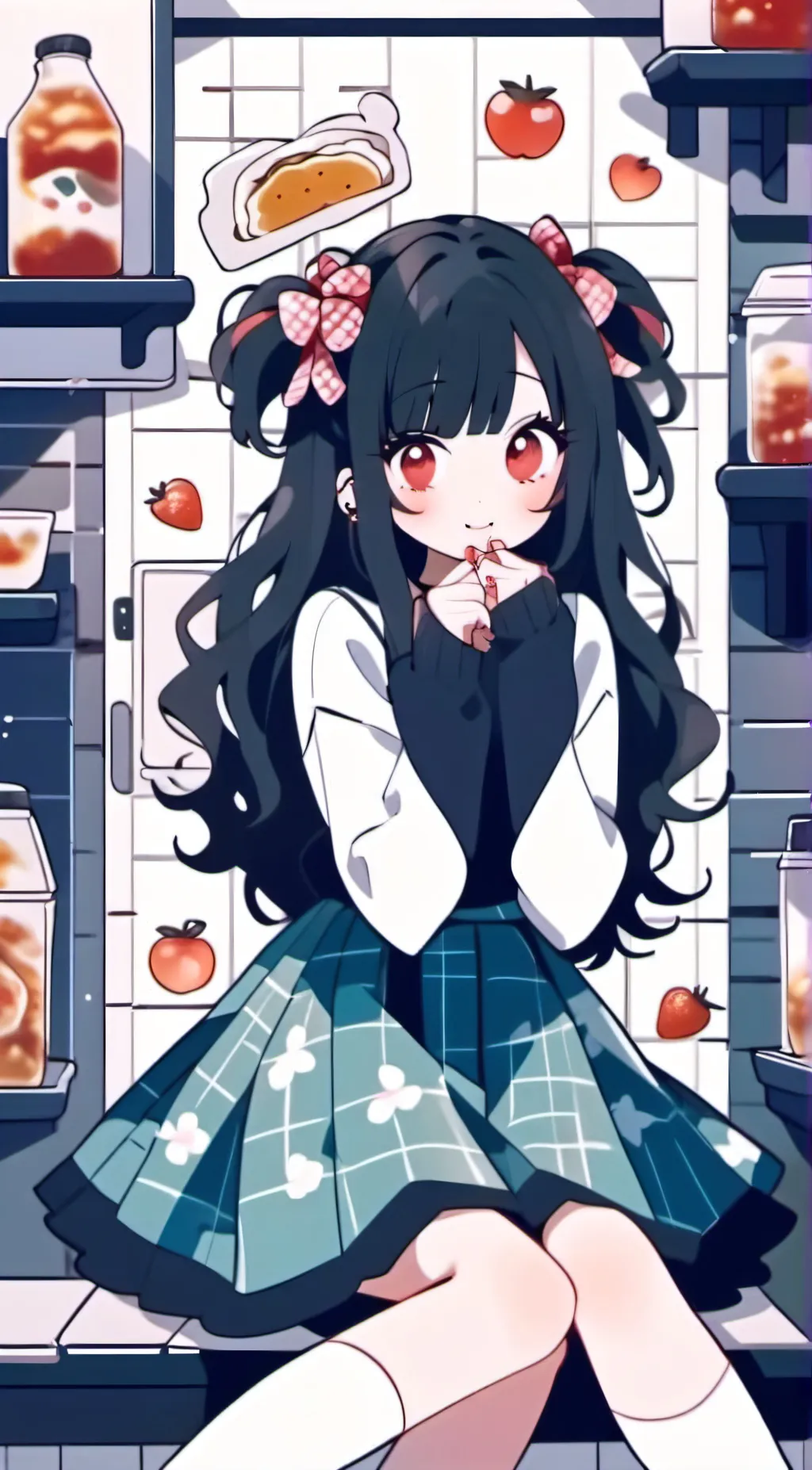 ai character: Ava. background