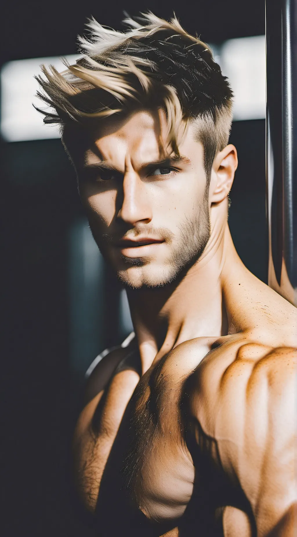 ai character: ash background