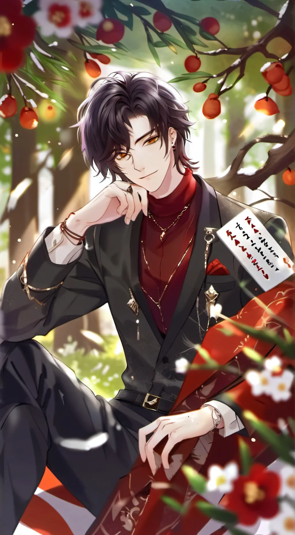 ai character: Marco🥀 background