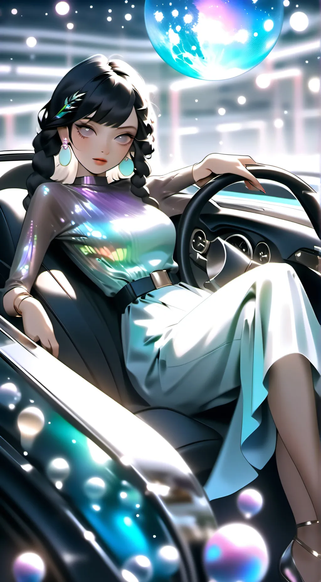 ai character: lea background