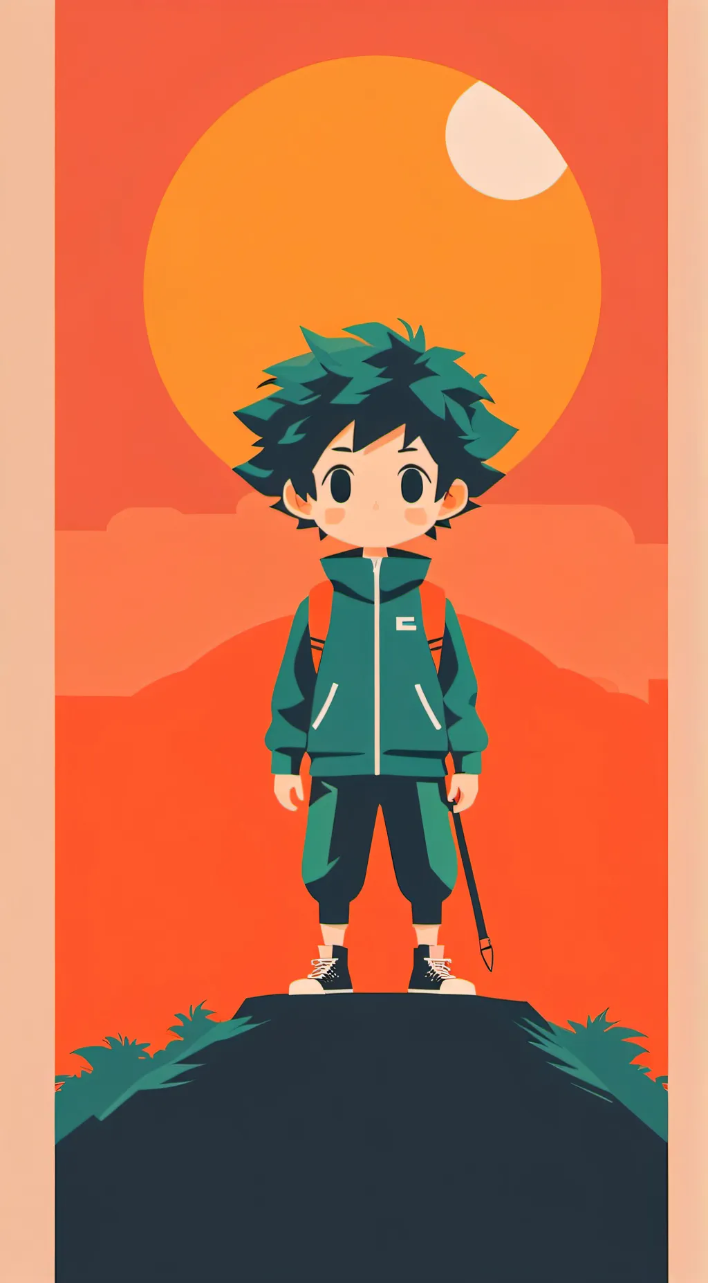 ai character: UA prom! background