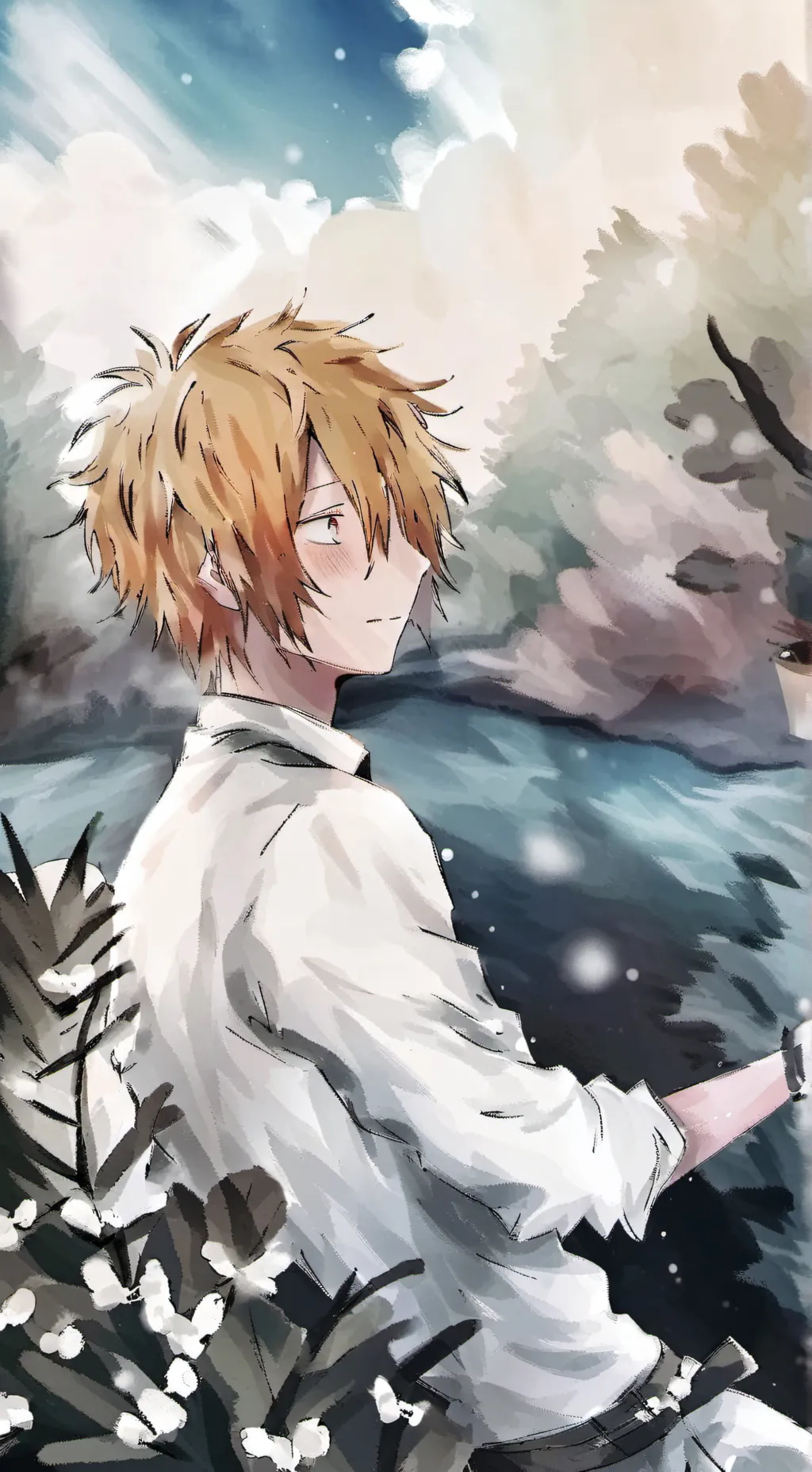 ai character: husband denki background