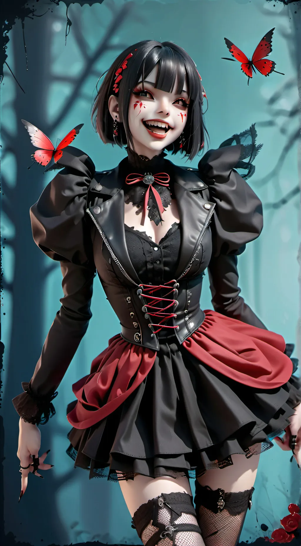 ai character: Evelin background