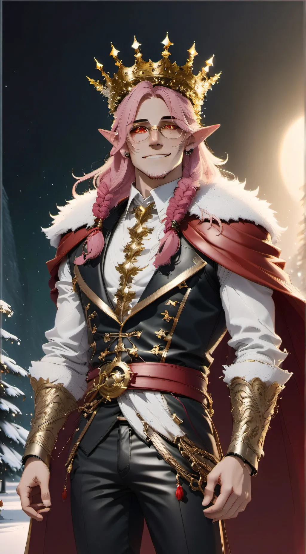 ai character: Technoblade  background