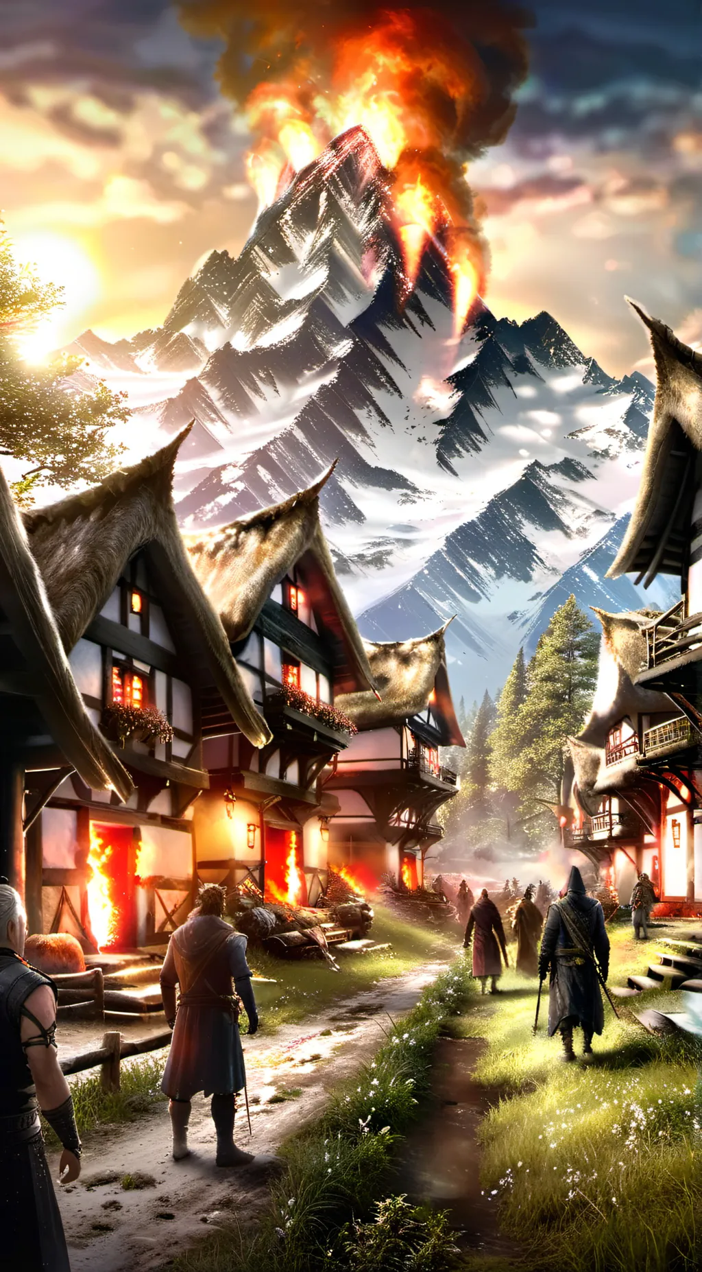 ai character: This Means War background