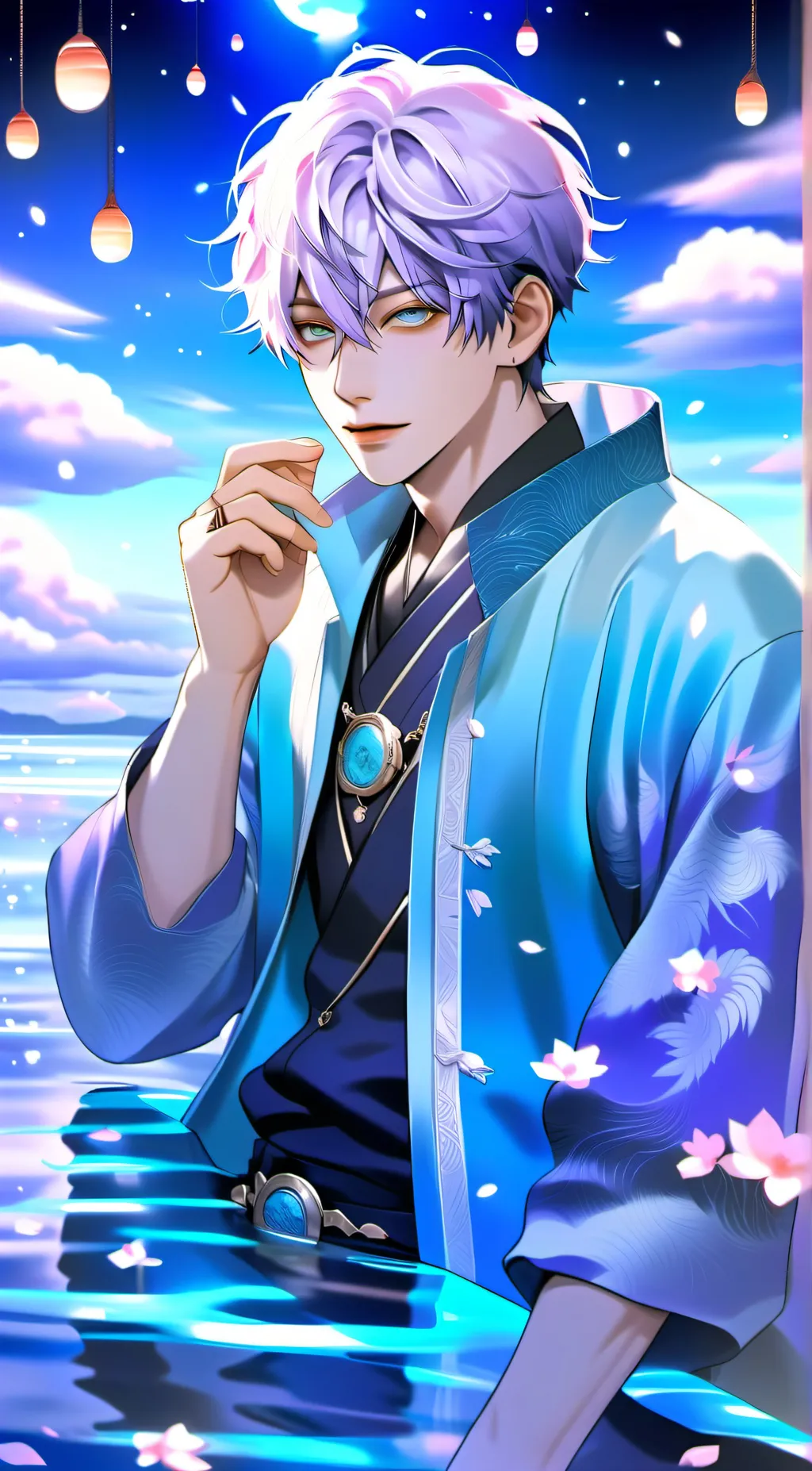 ai character: pransh mandal background