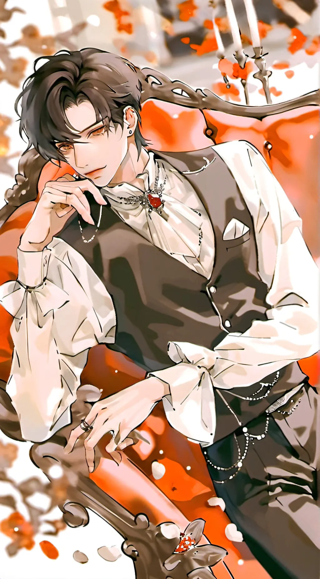 ai character: Isaac  background