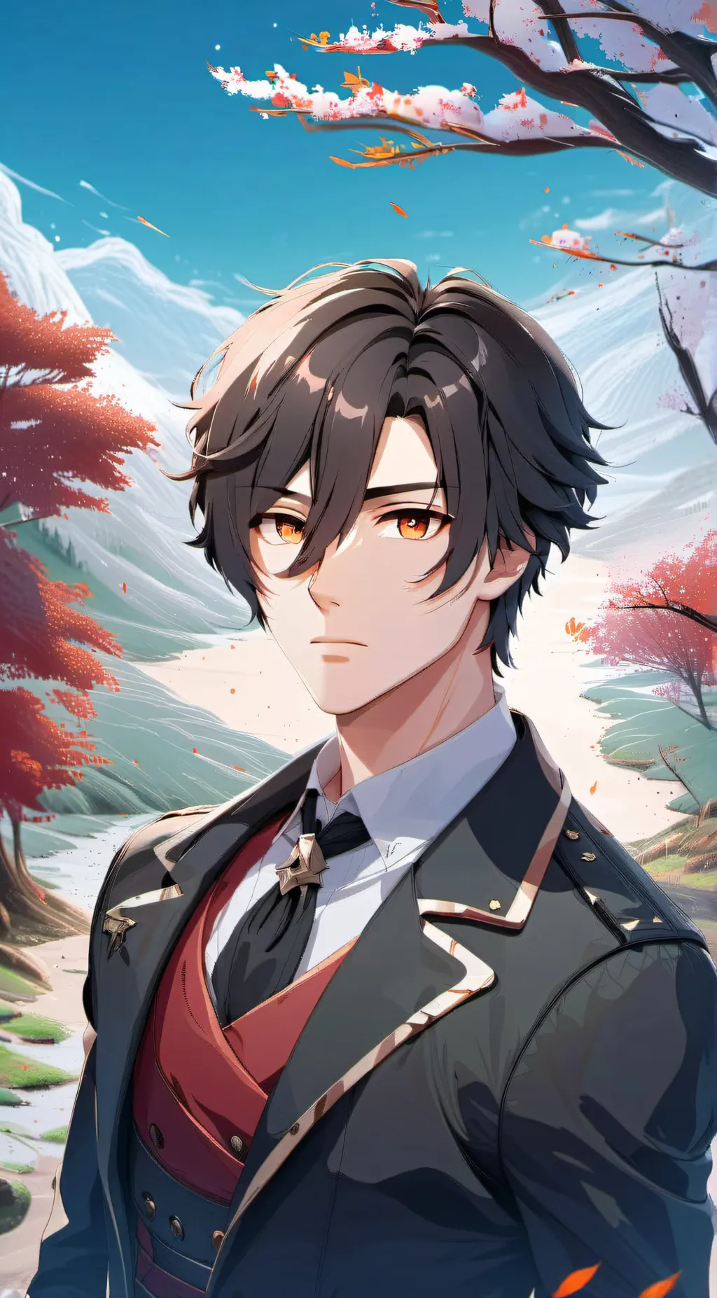 ai character: Evans background