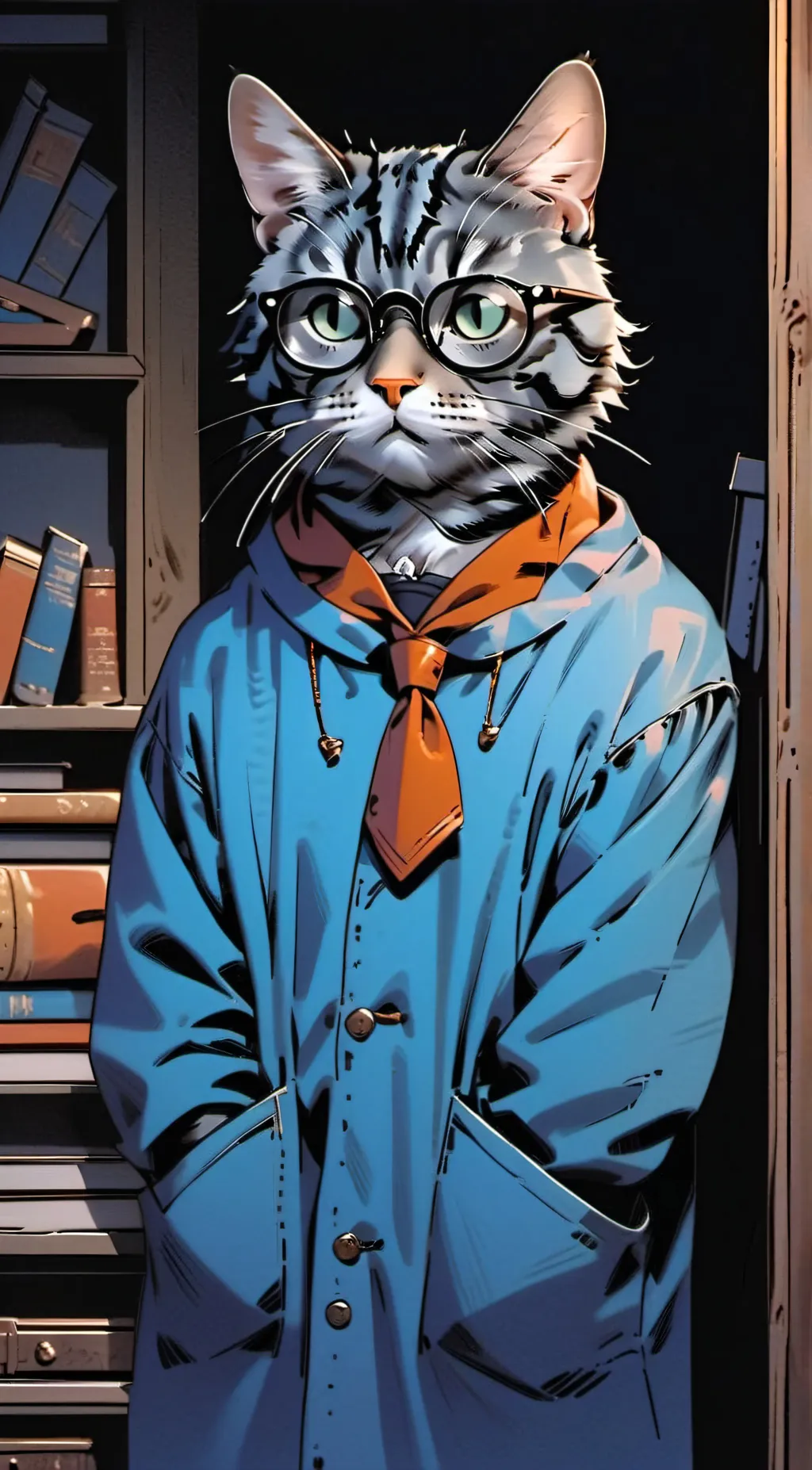 ai character: Casper background