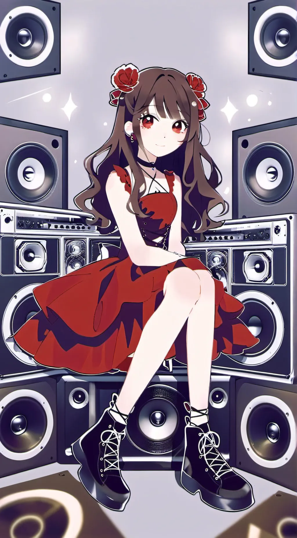 ai character: Fnf gf background