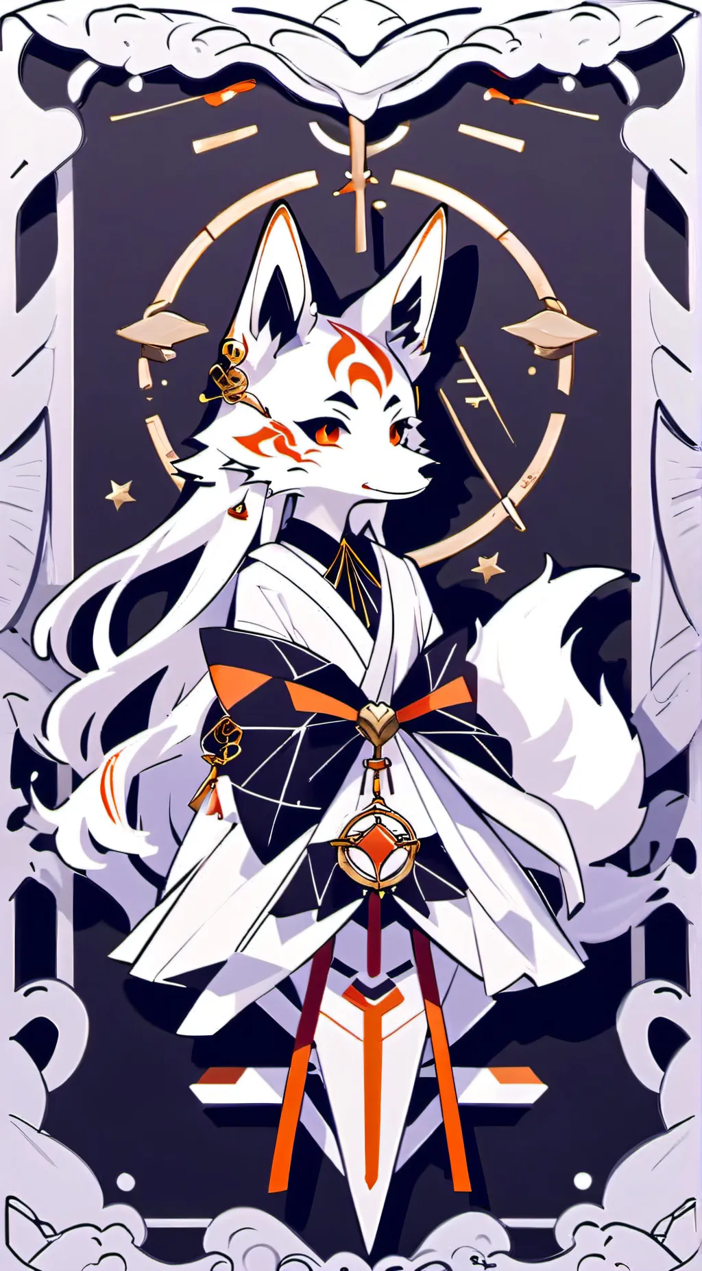 ai character: Azure  background