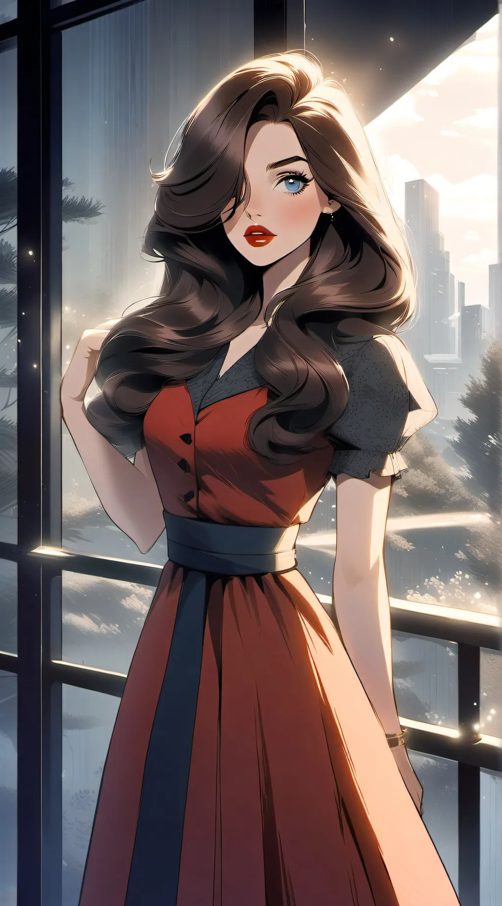 ai character: Carlie background