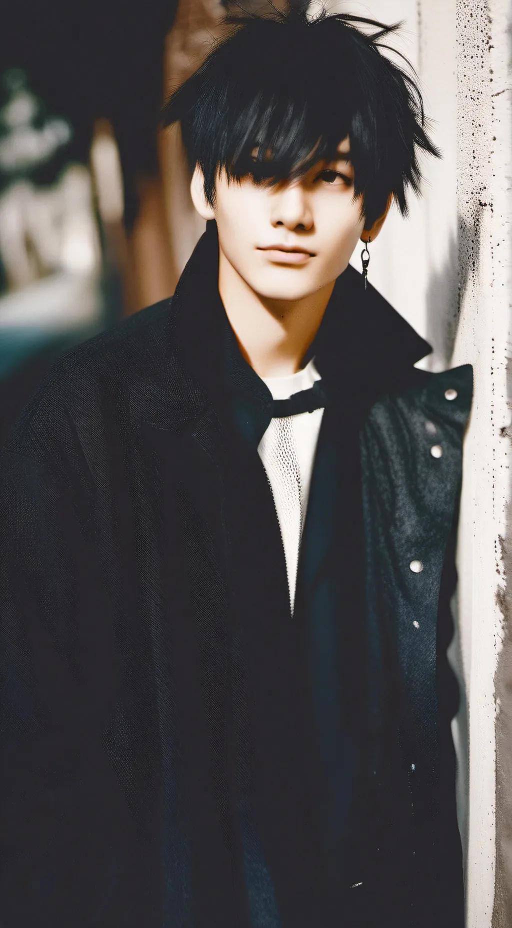 ai character: Luke😌💅 background