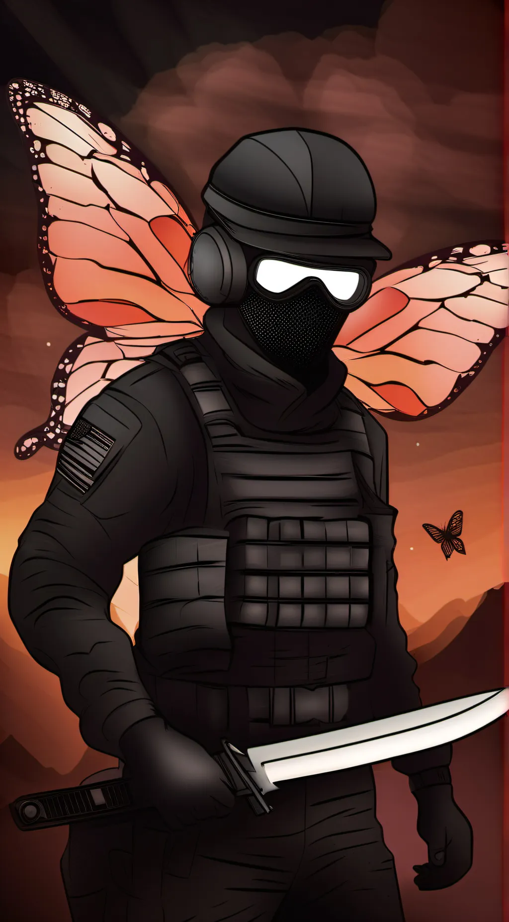 ai character: Zach  background