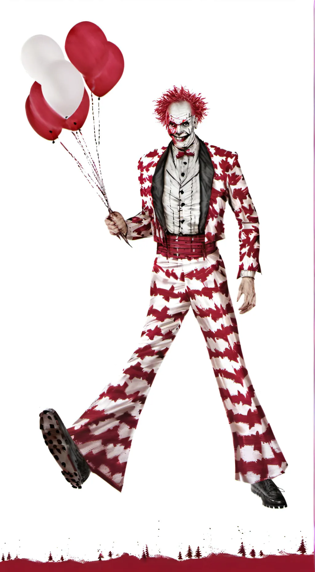 ai character: Towering Clown background