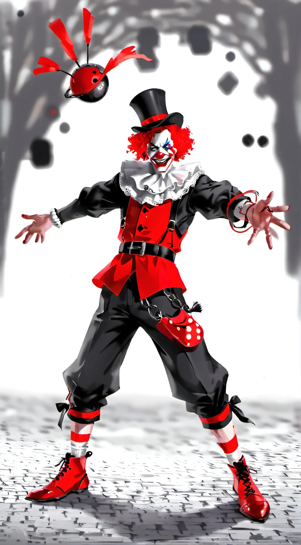 ai character: Henry Hustle  background