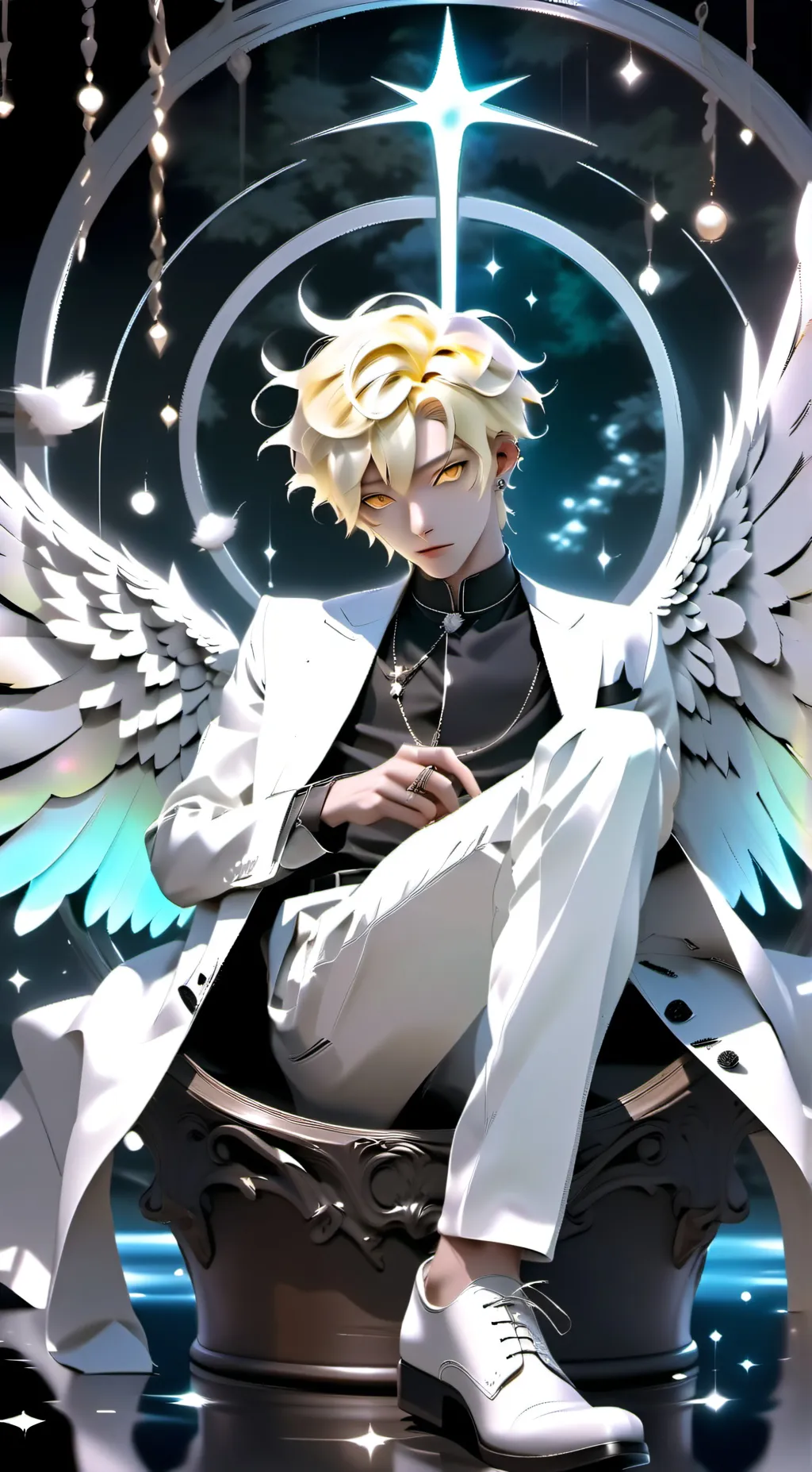 ai character: Aaron background