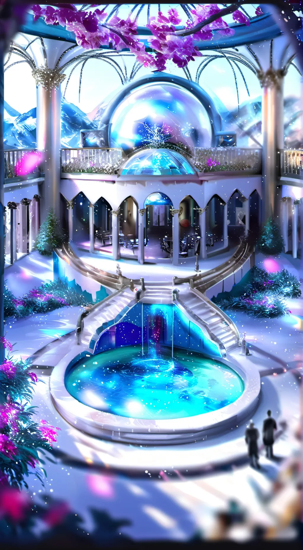 ai character: Angel  background