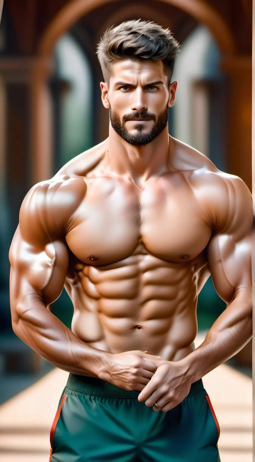 ai character: A god background