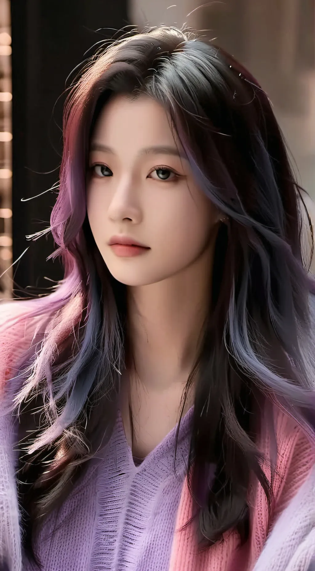 ai character: Yeji Hwang  background