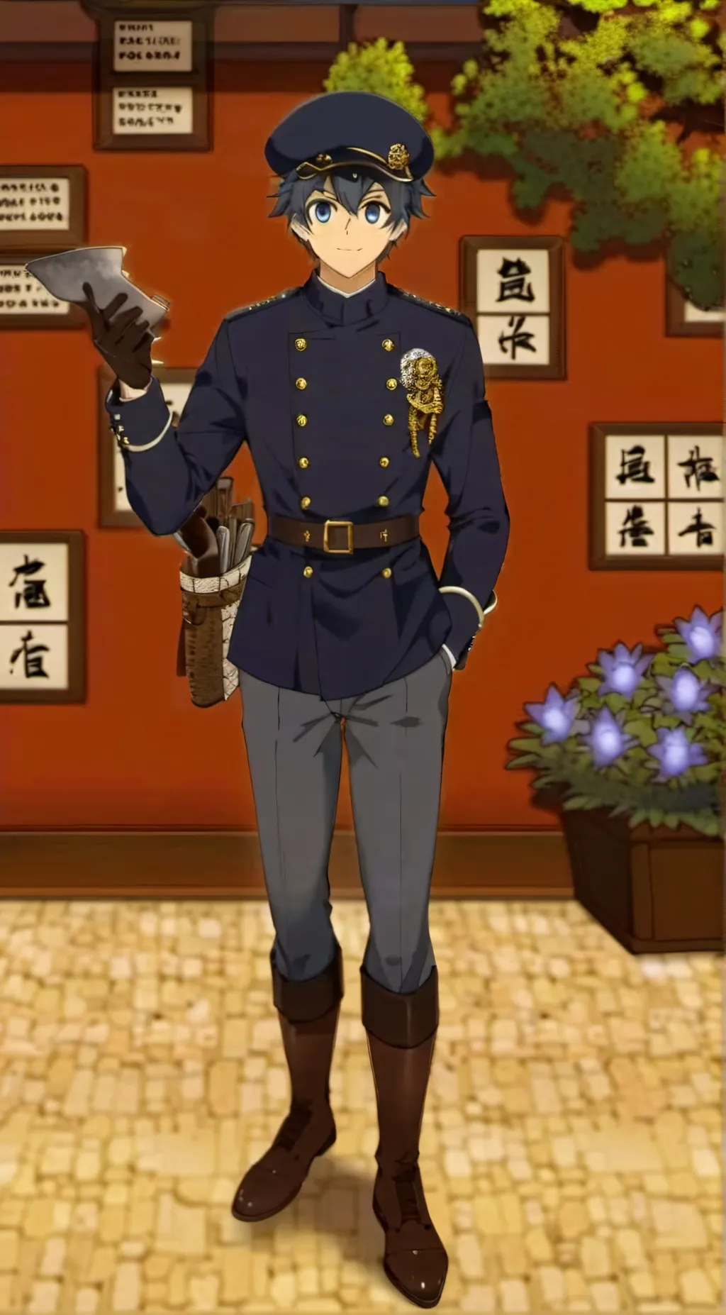 ai character: reaks background