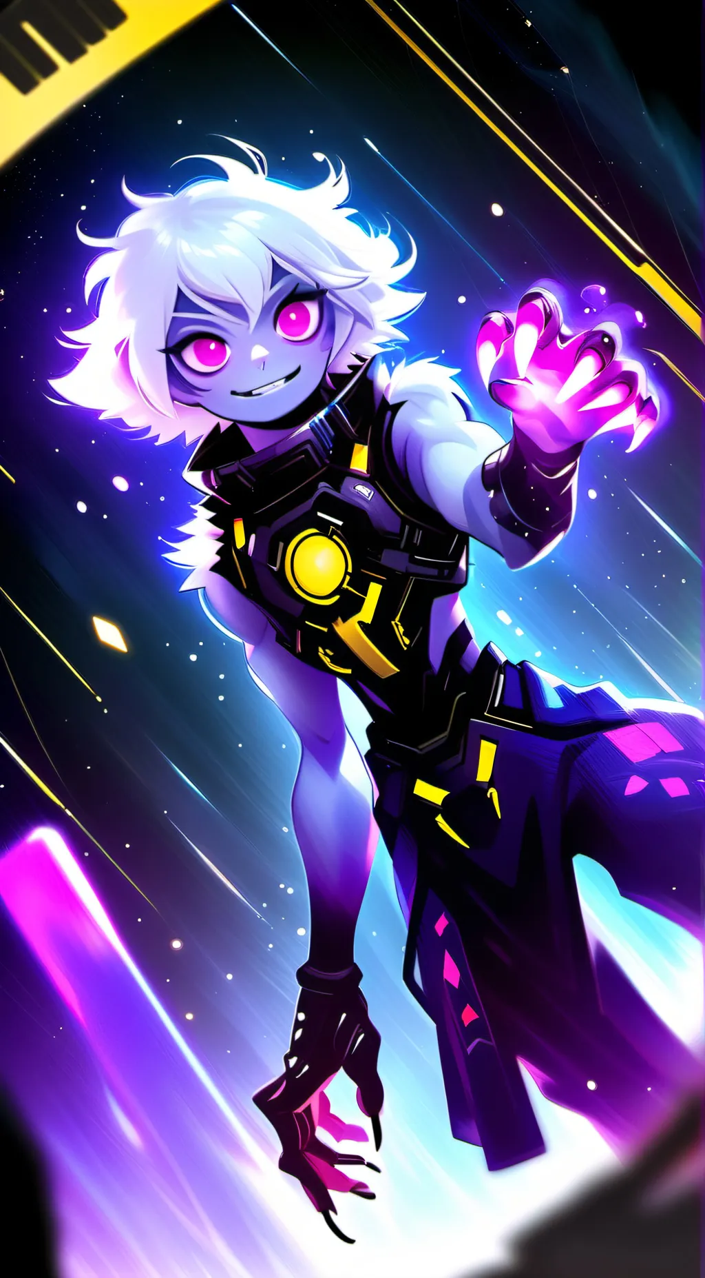 ai character: Zizzle background