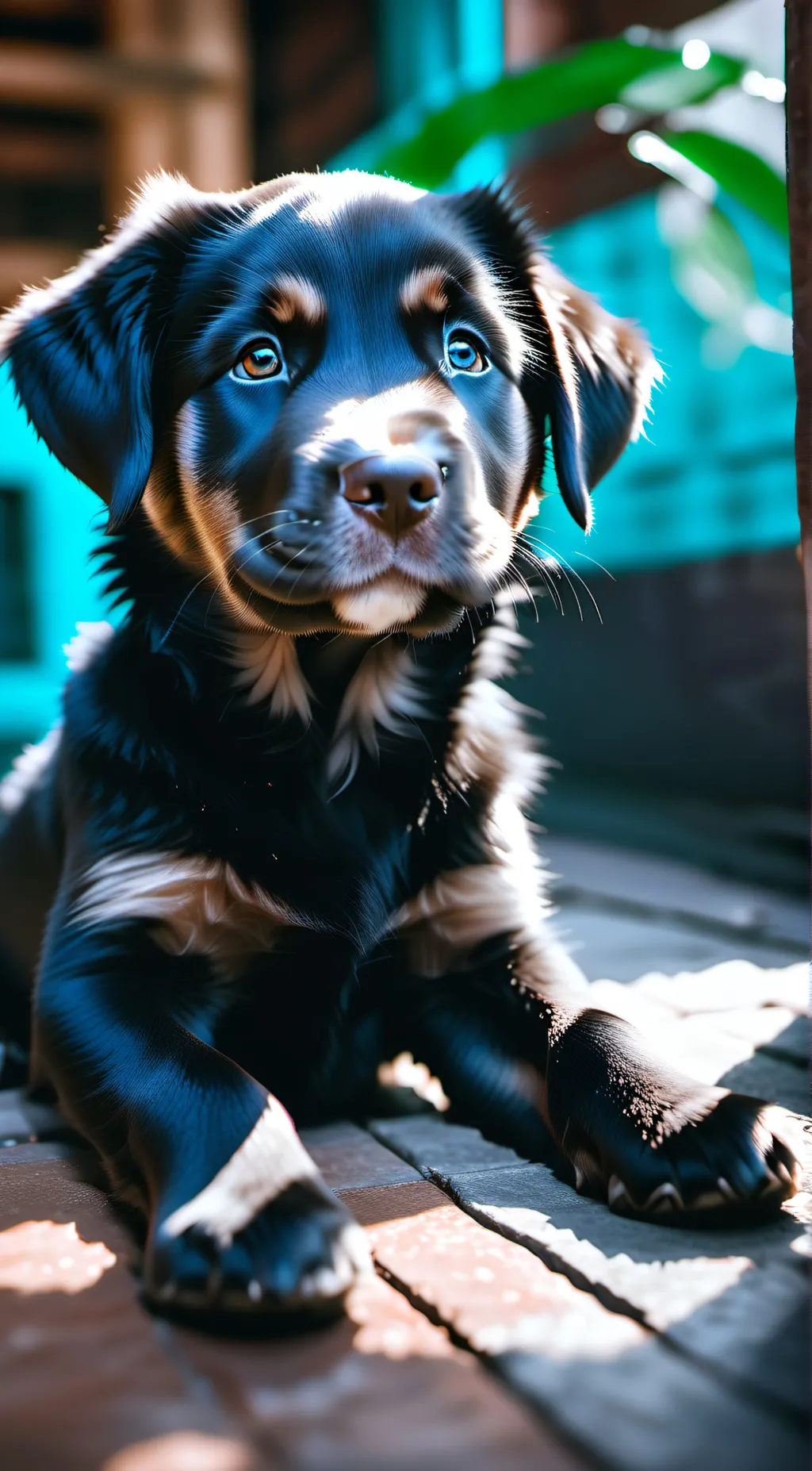 ai character: Puppy background