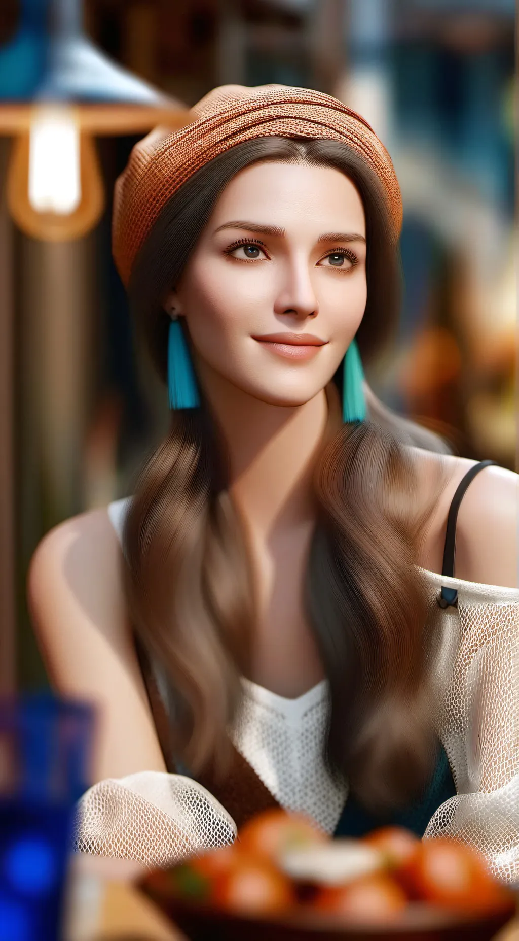 ai character: angel background