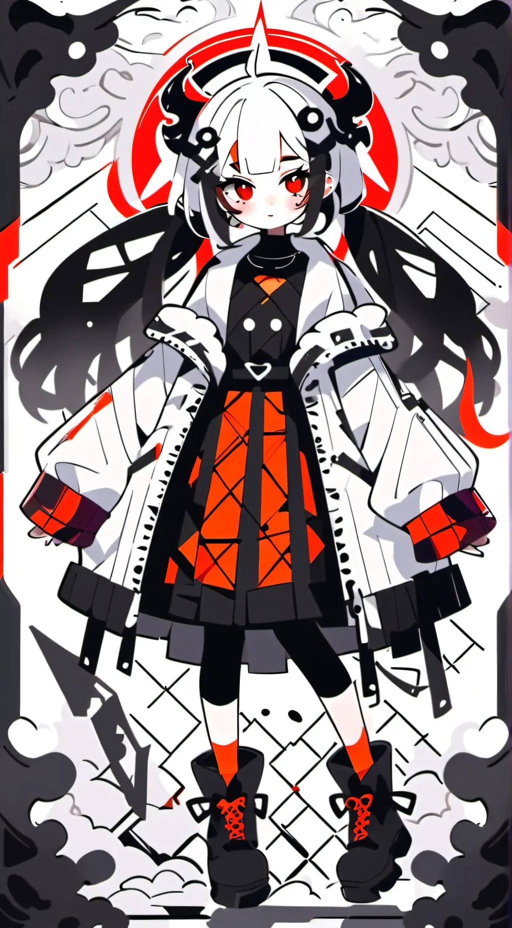 ai character: Velvette background