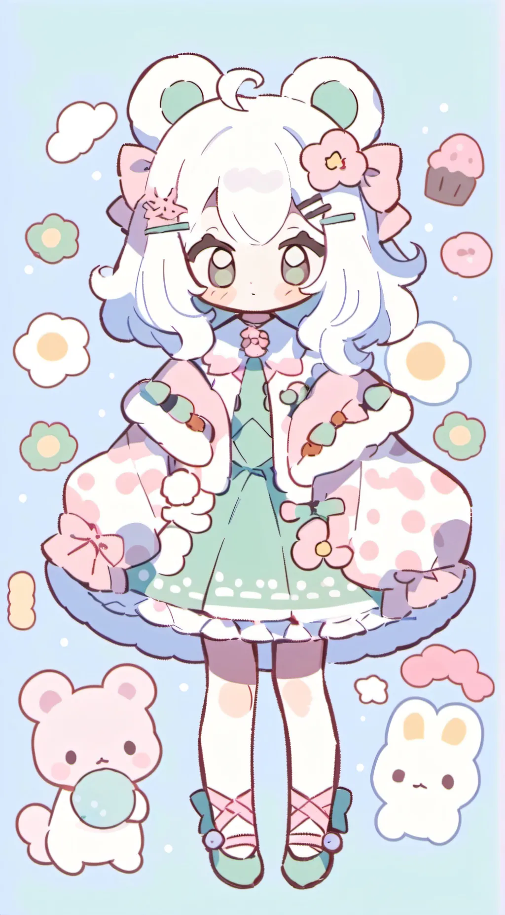 ai character: Nami background