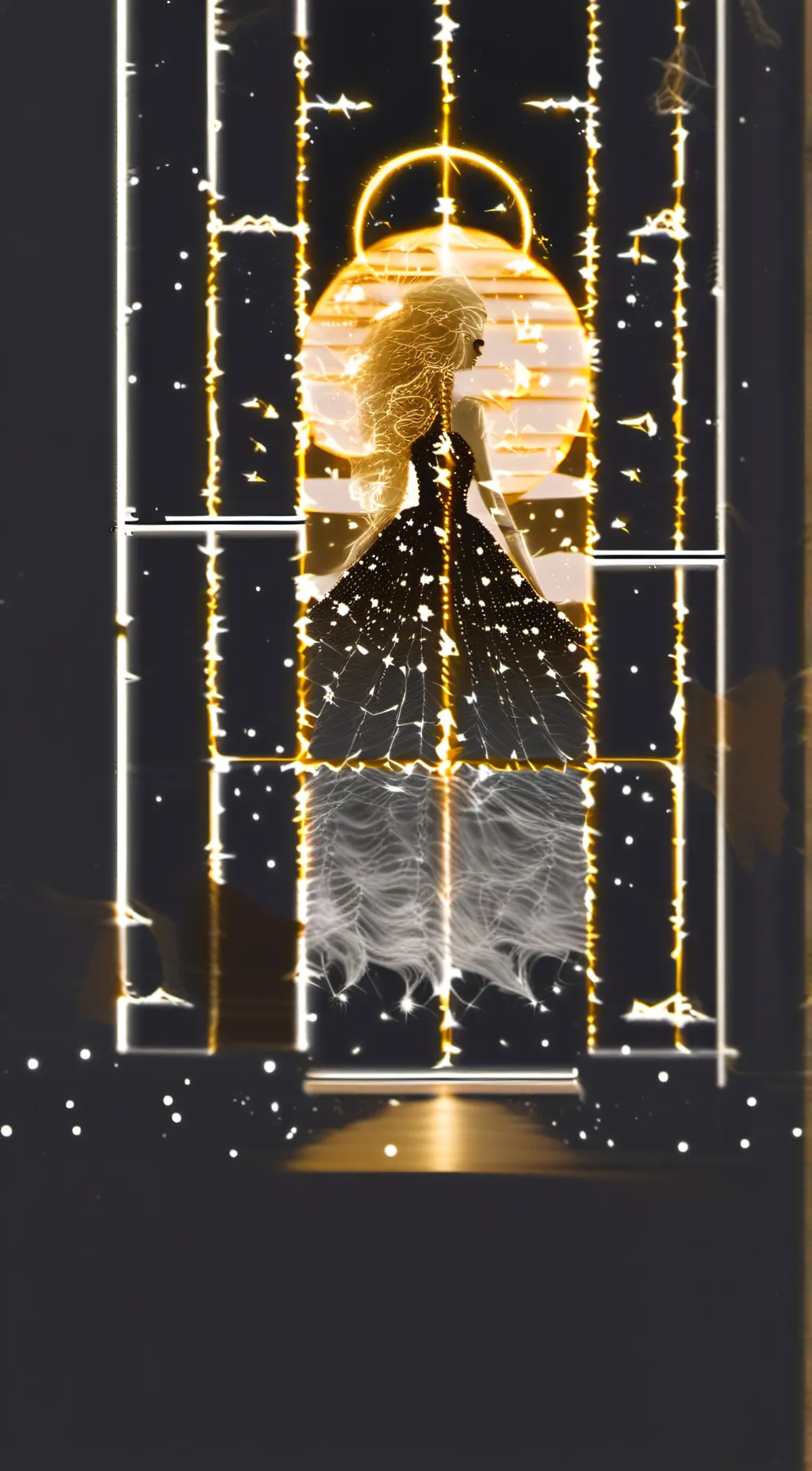 ai character: hello background