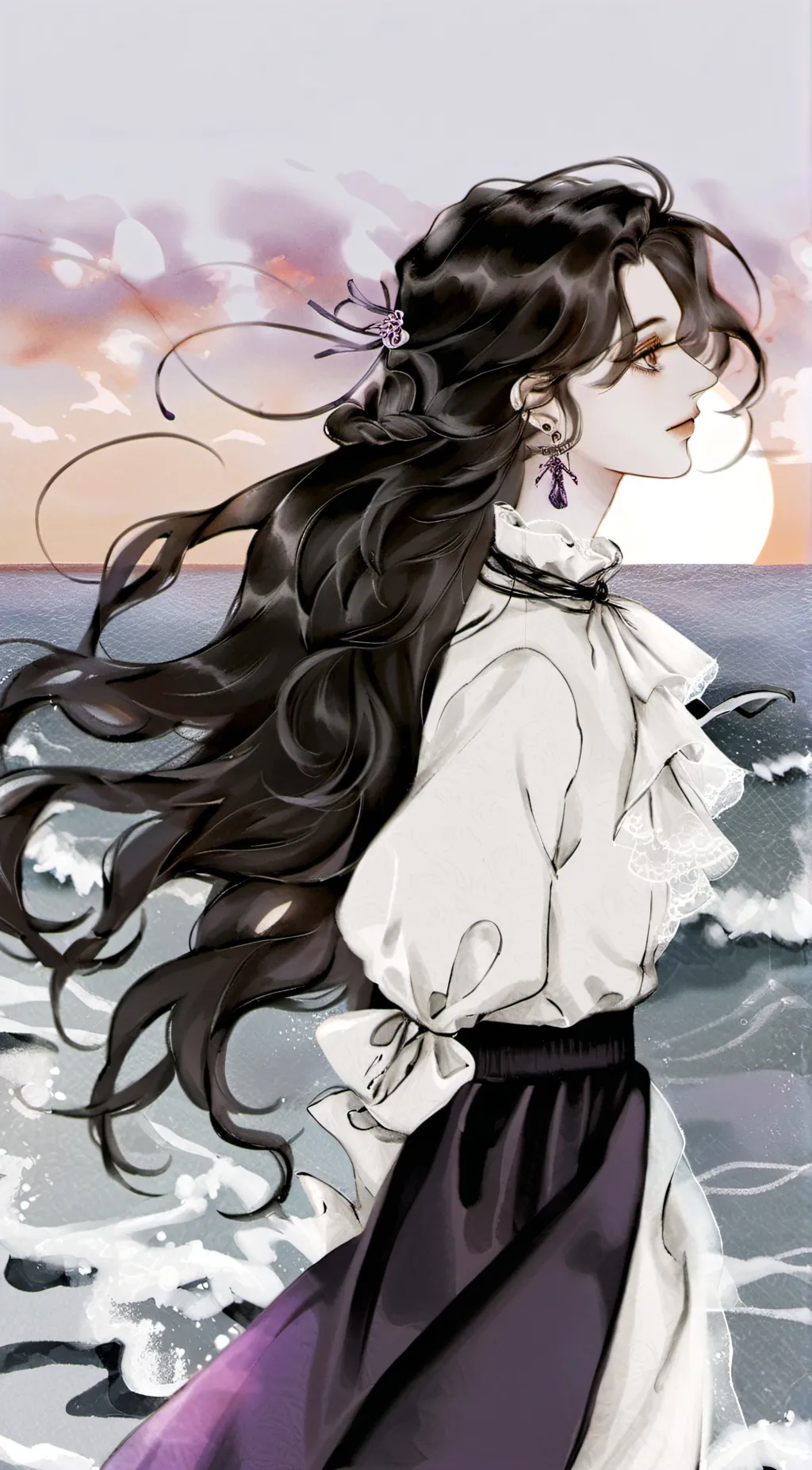 ai character: Lilly background