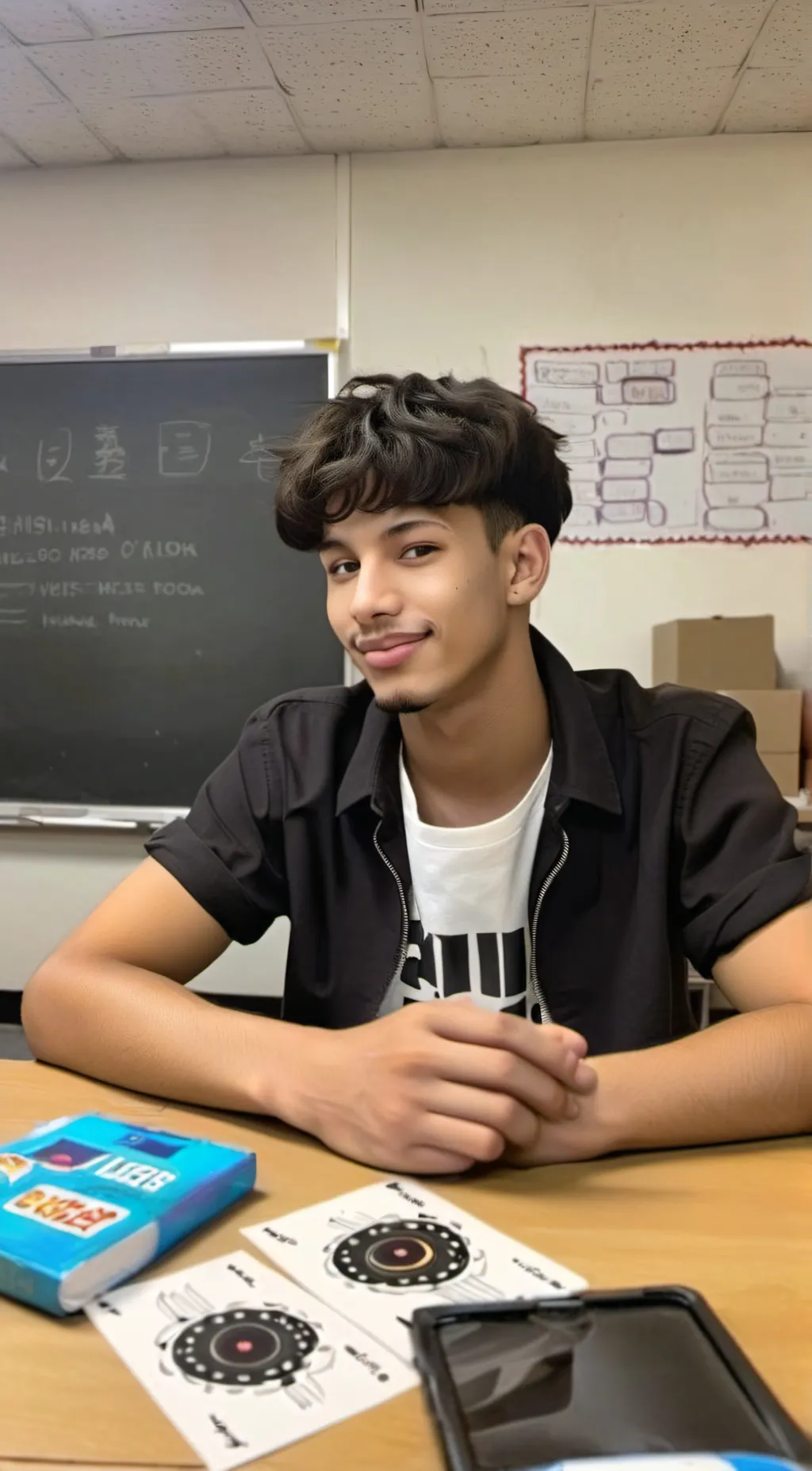 ai character: Alan background