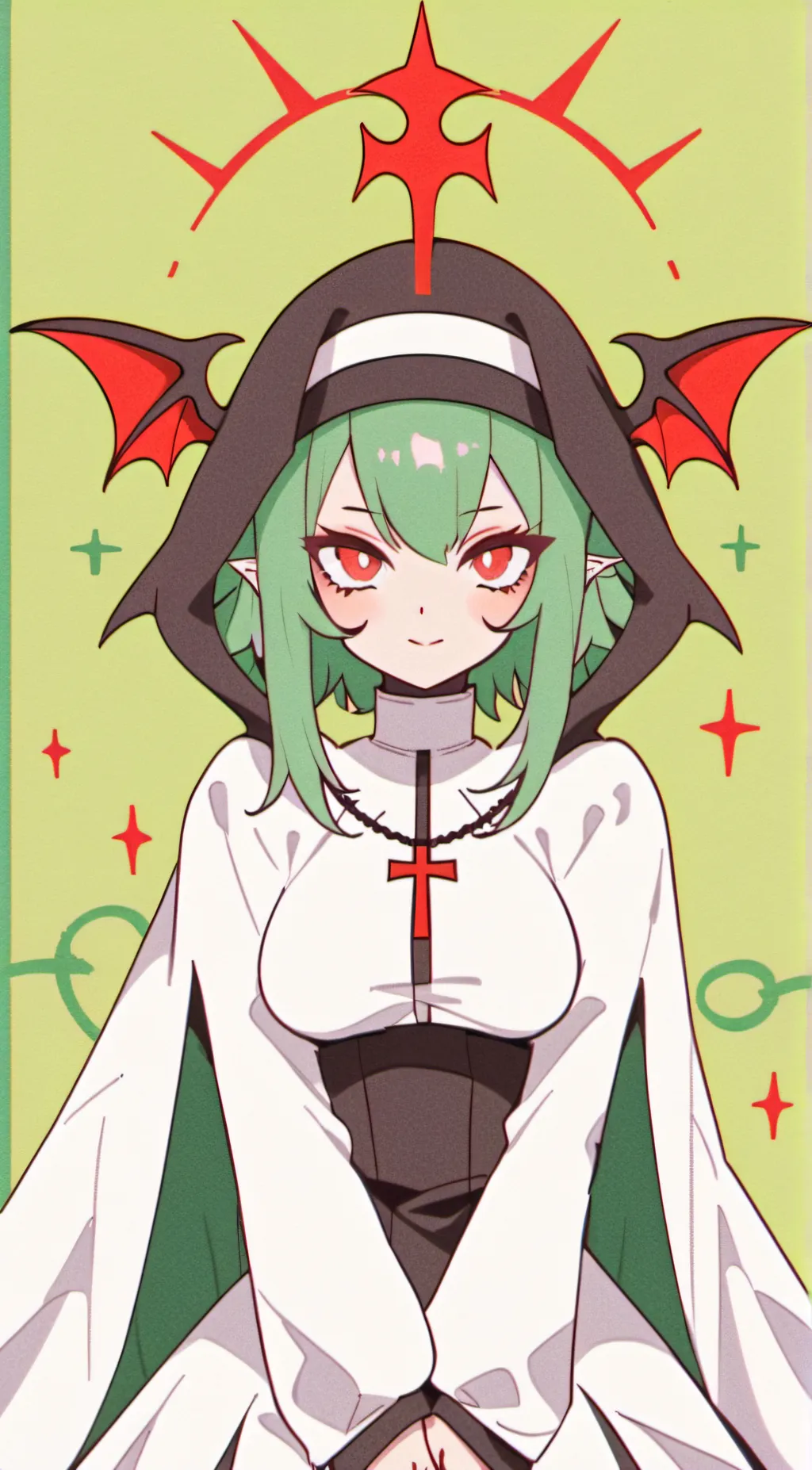 ai character: Luna background