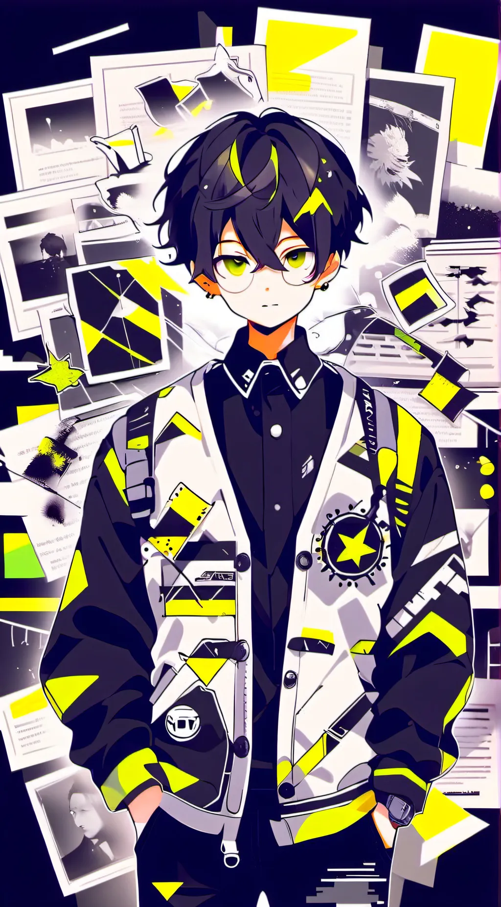 ai character: Jake a norm talkie background