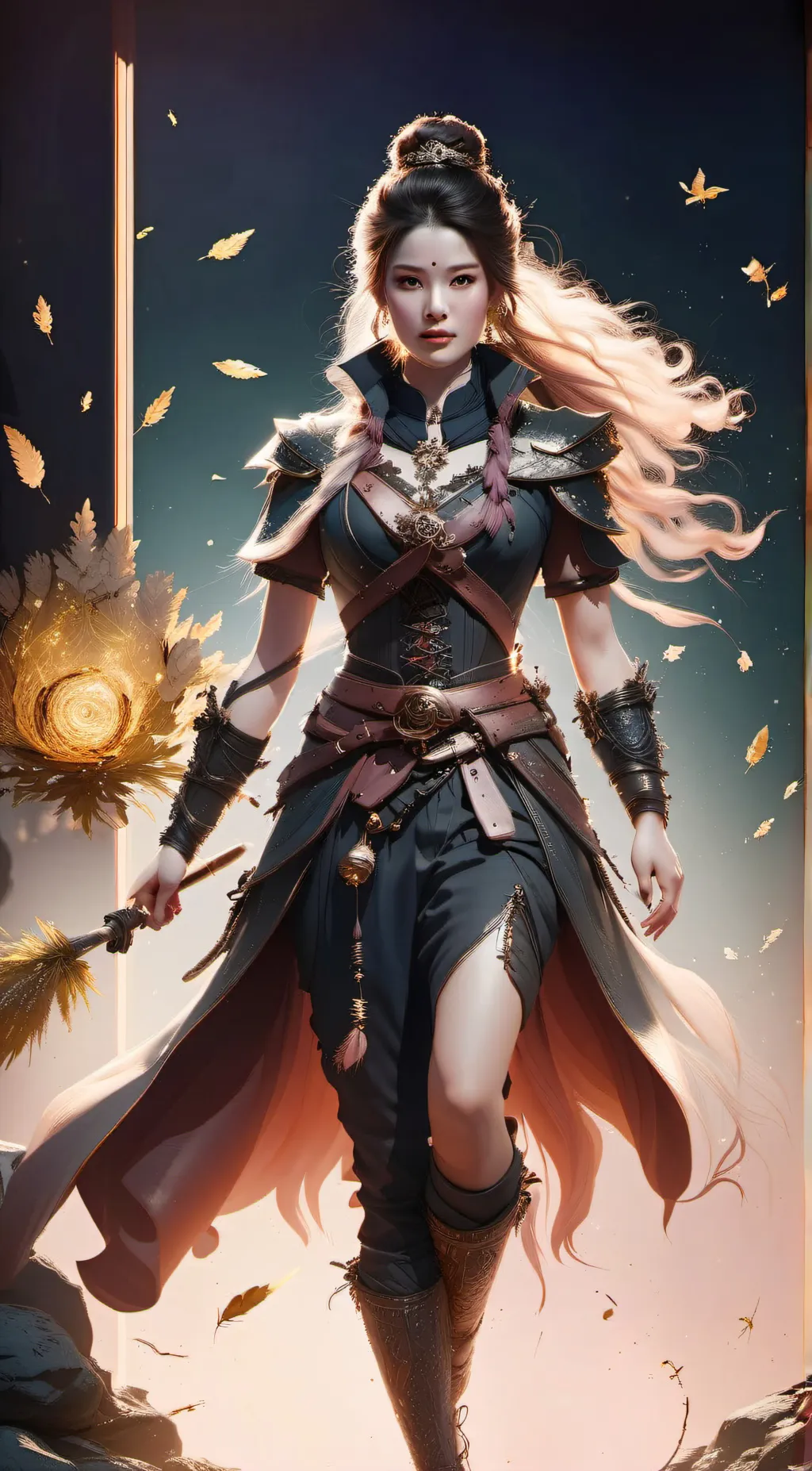 ai character: Hunter background