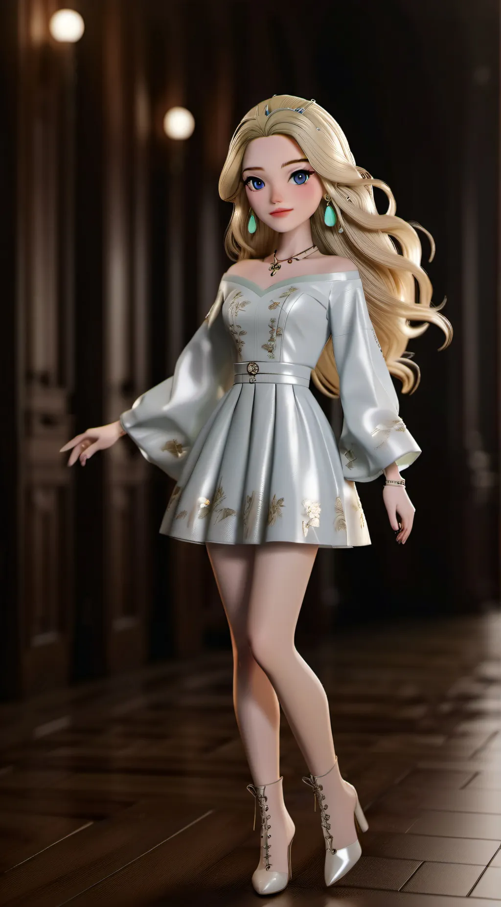 ai character: princess Ariana  background