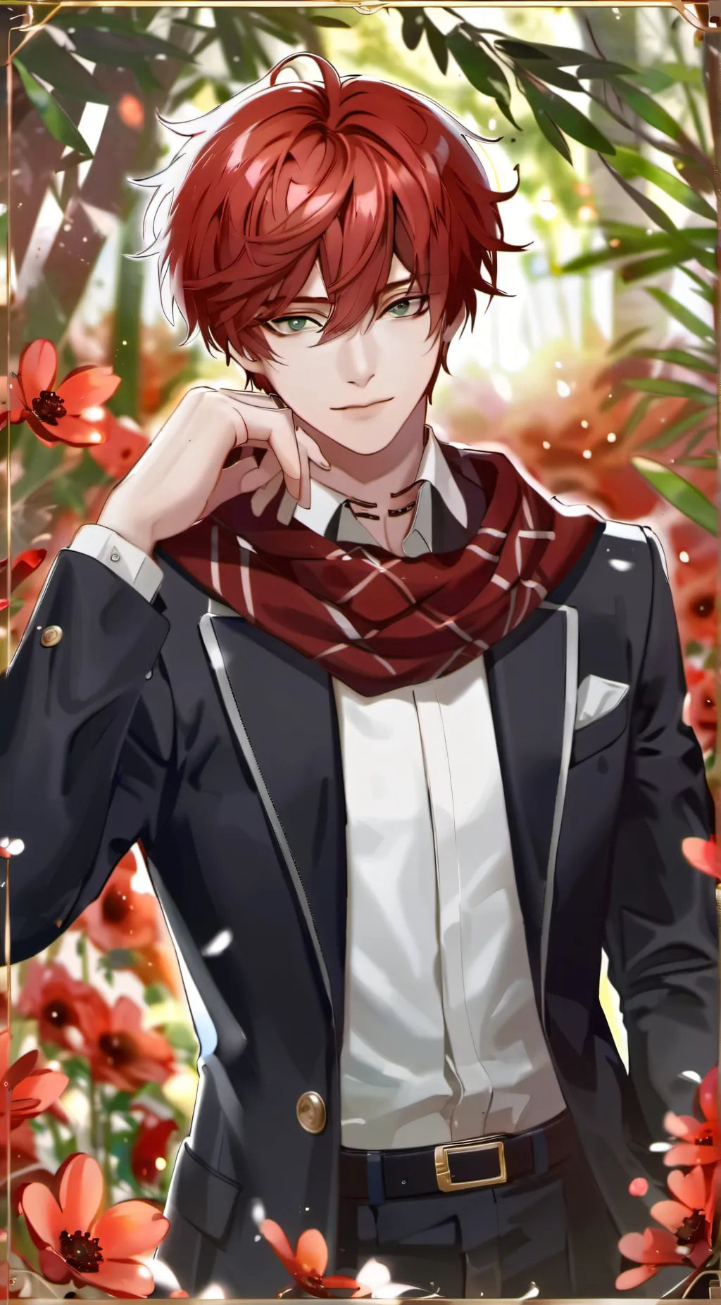 ai character: Foxy background