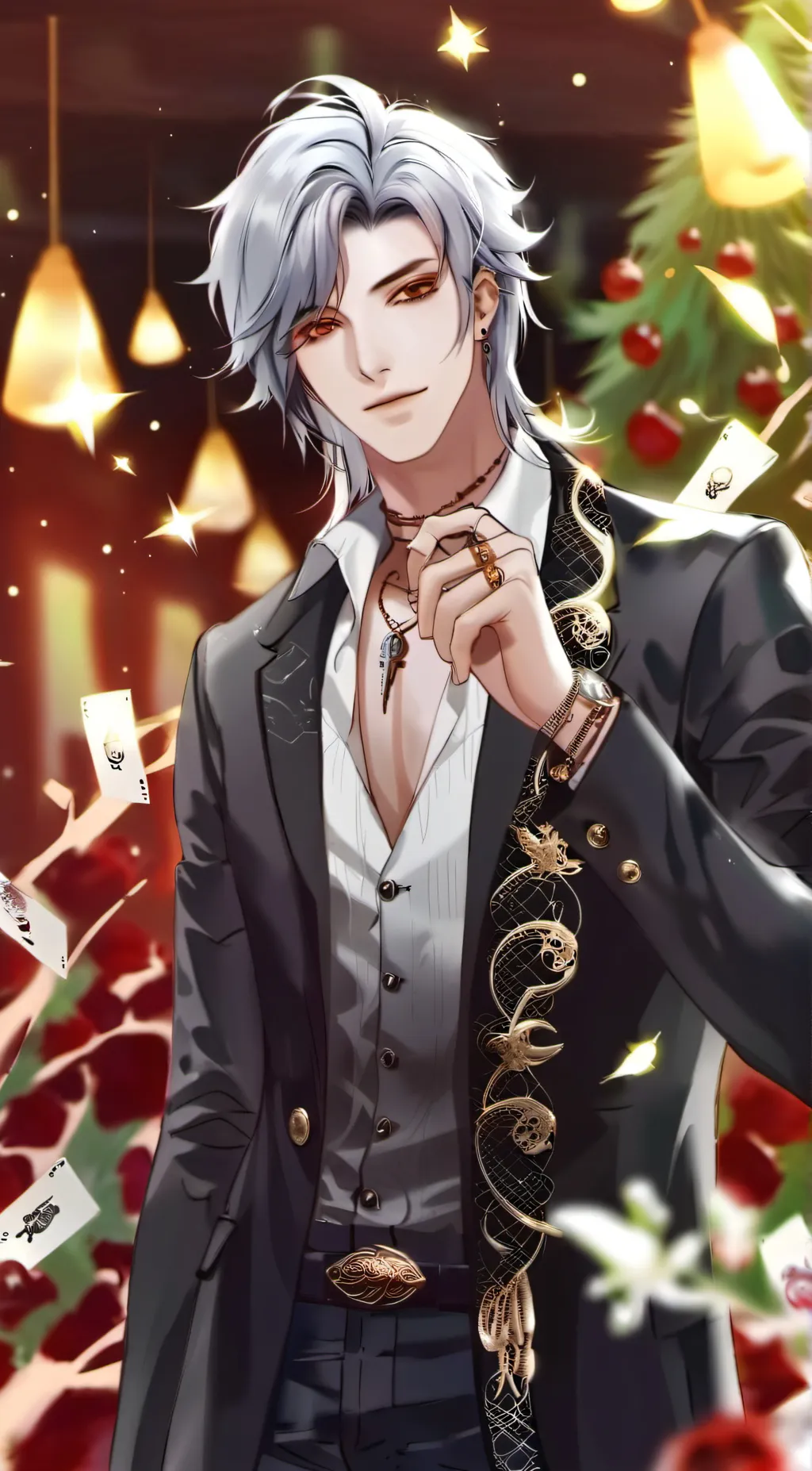 ai character: Ian  background