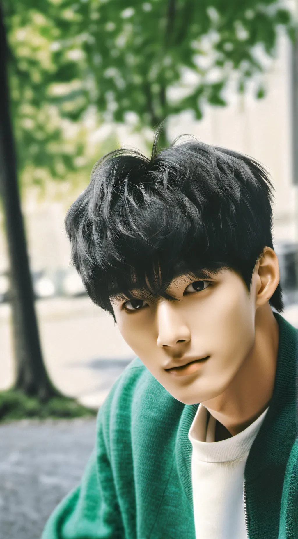 ai character: Andrew shunji background