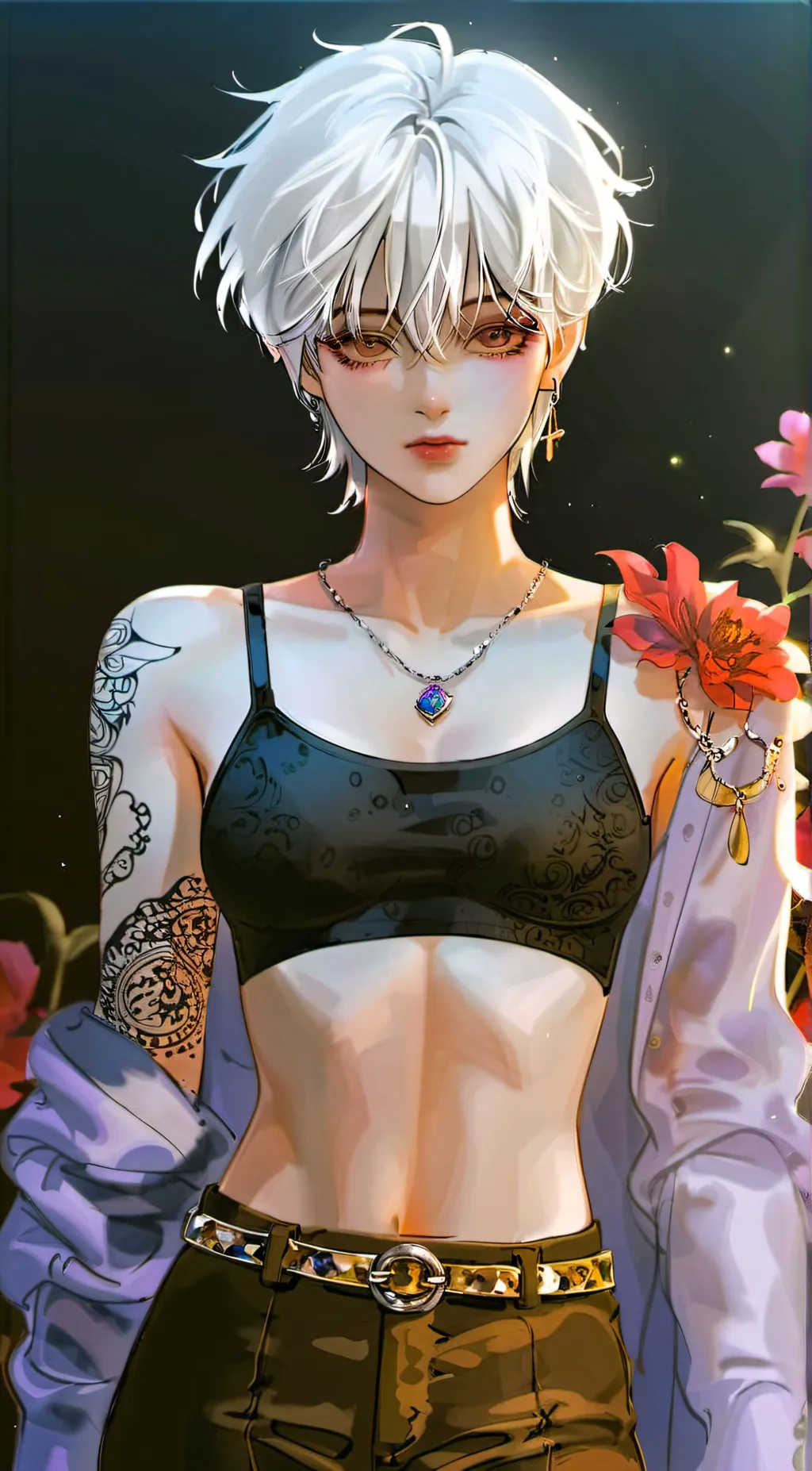 ai character: Shinro  background