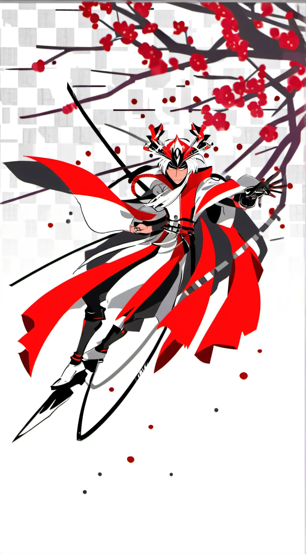 ai character: Valentino (Hazbin) background