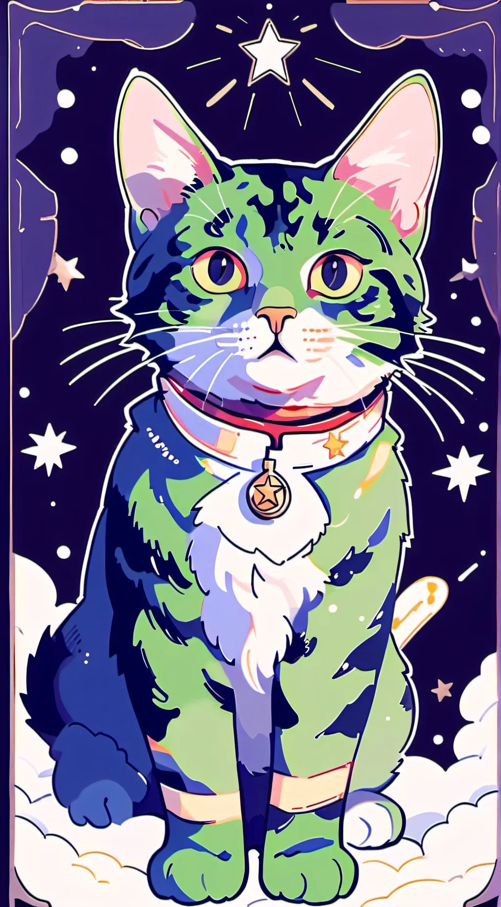 ai character: hazbin h  ( campin background