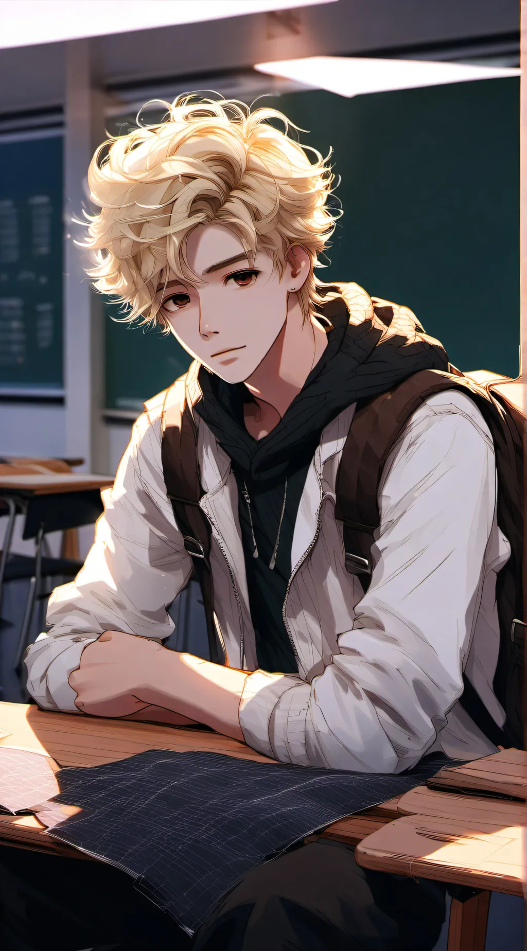 ai character: Jake  background