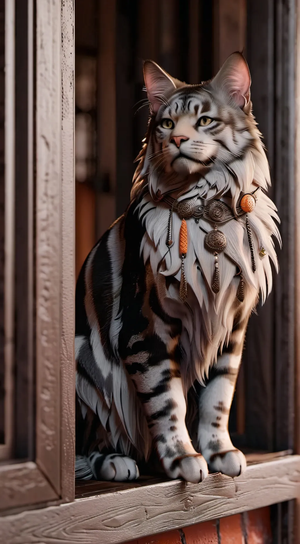 ai character: swallowed shampoo background