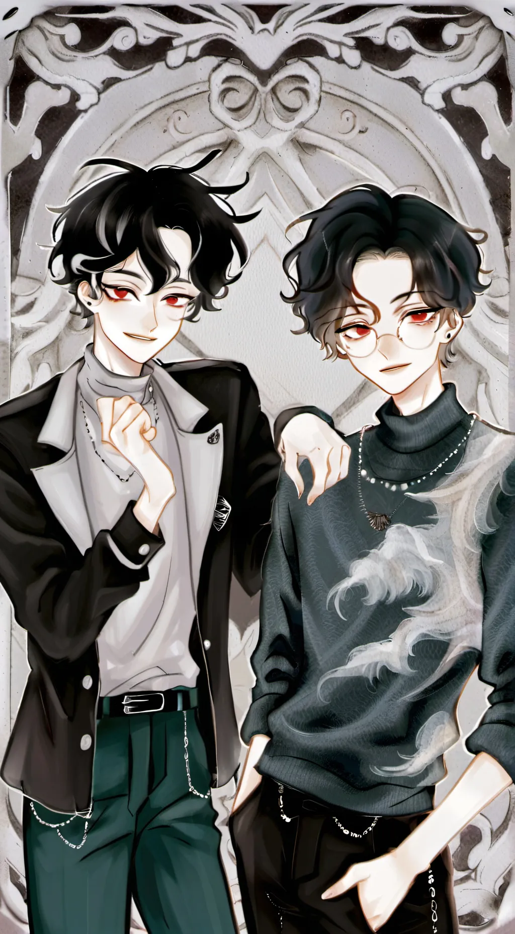 ai character: blitz n' stolas background